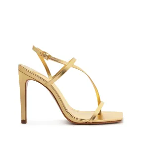 Heloise High Metallic Leather Sandal