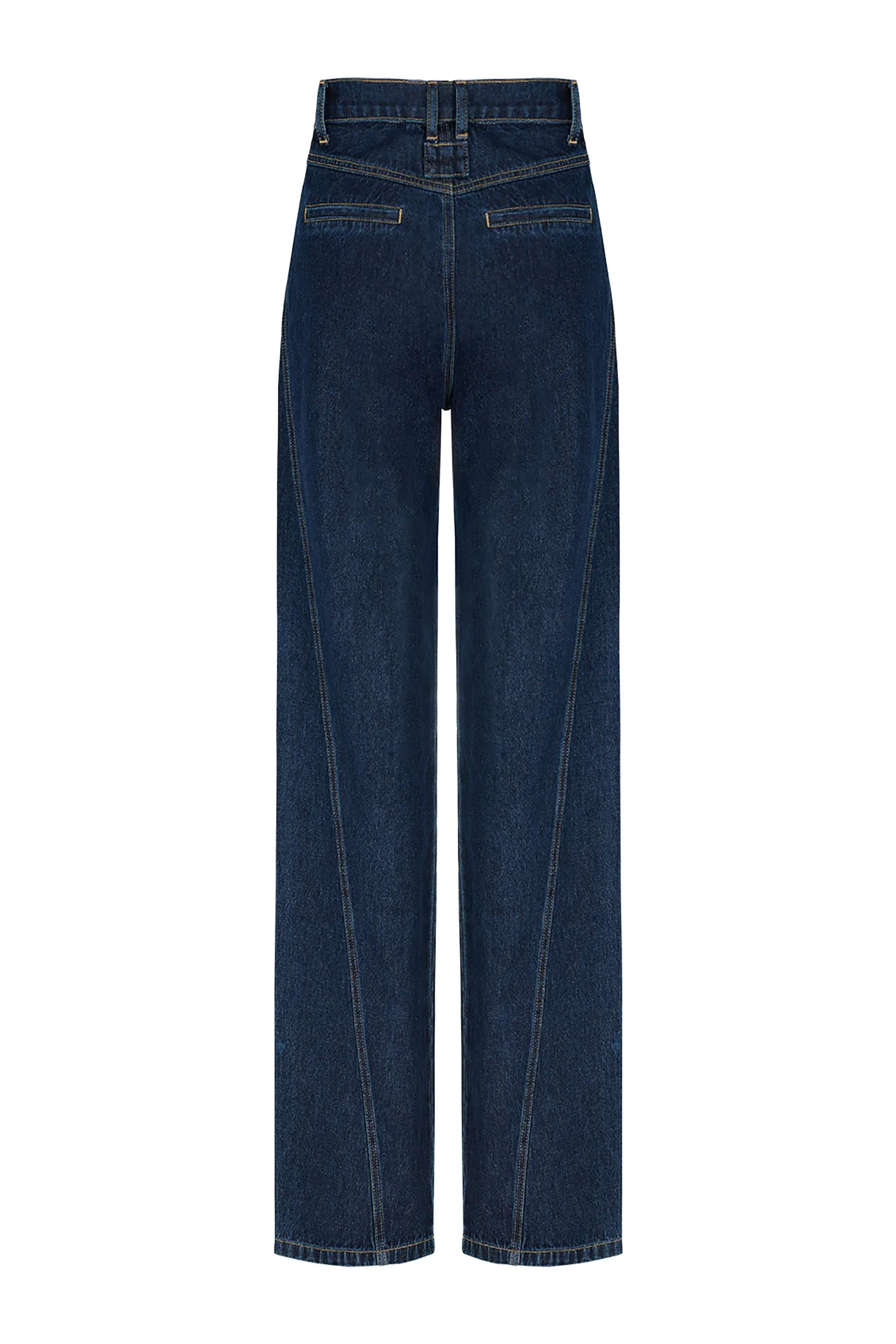 High-Waisted Straight Jeans (Final Sale)