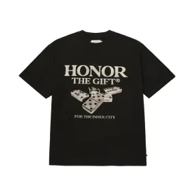 Honor The Gift C-fall Dominos Tee - BLACK