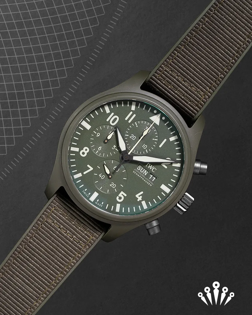 IWC Pilot Chronograph Top Gun Edition 'Woodland'