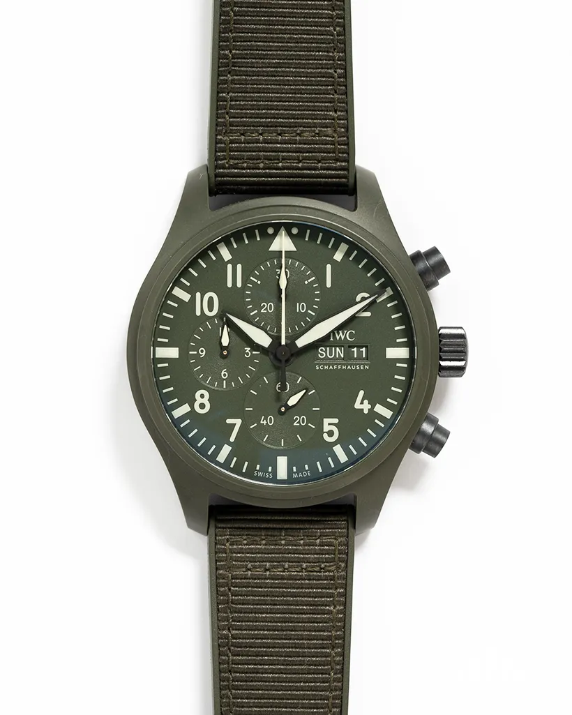 IWC Pilot Chronograph Top Gun Edition 'Woodland'