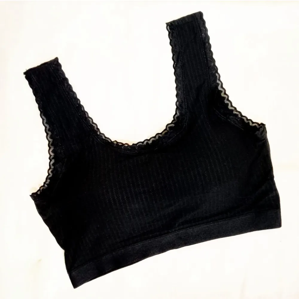 Ladies Wireless Thin Padded Cotton Comfy Bra