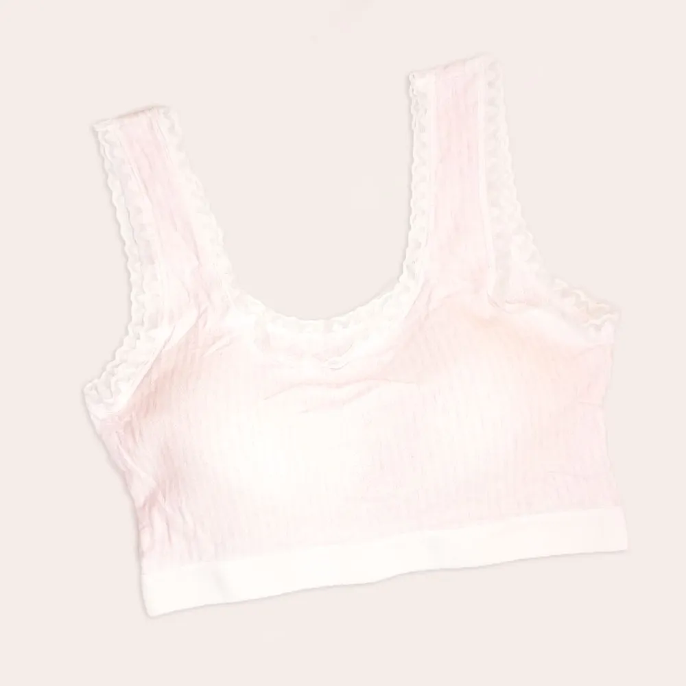 Ladies Wireless Thin Padded Cotton Comfy Bra