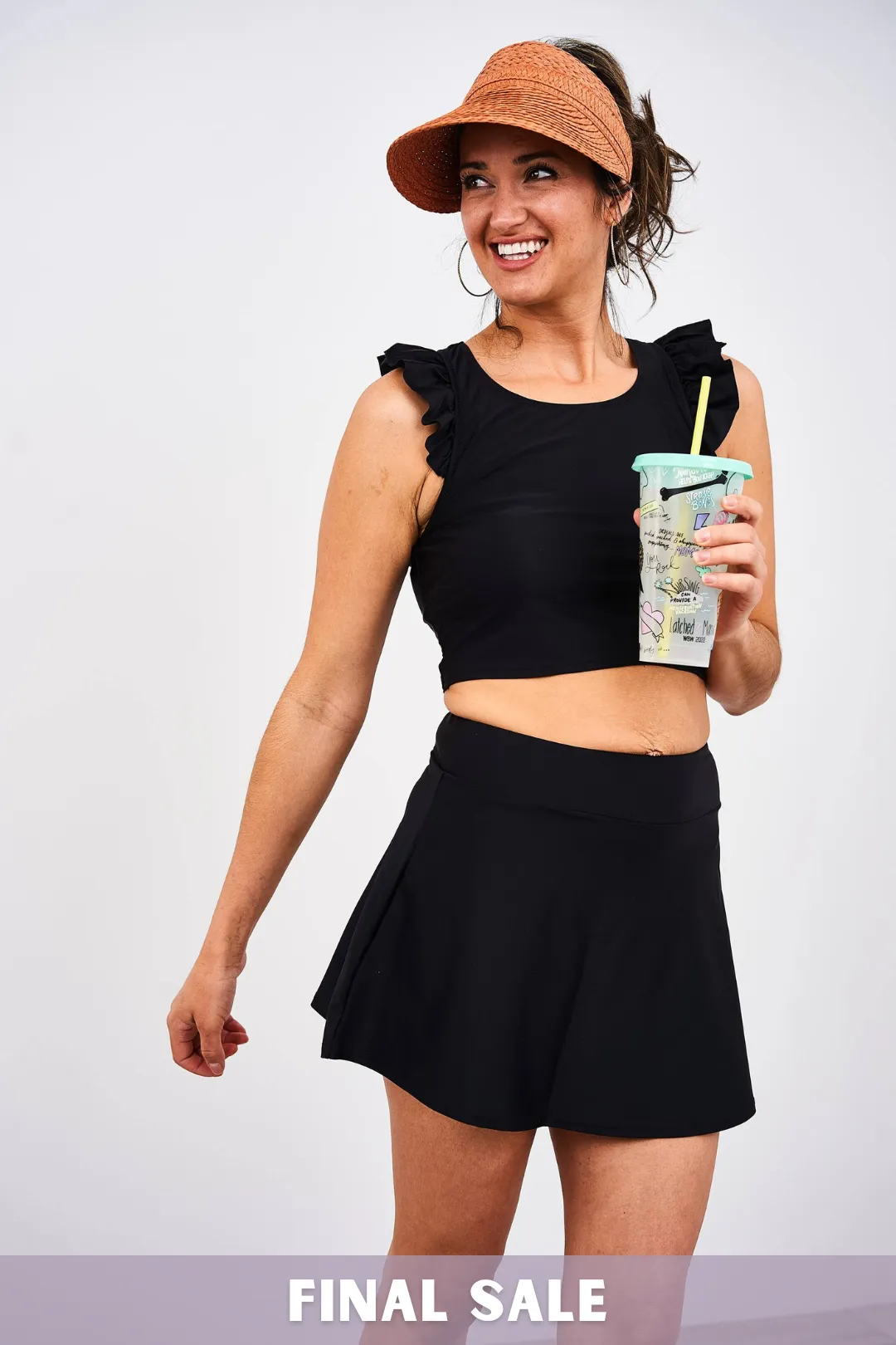 Latched Mama Sporty Swim Skirt - Final Sale