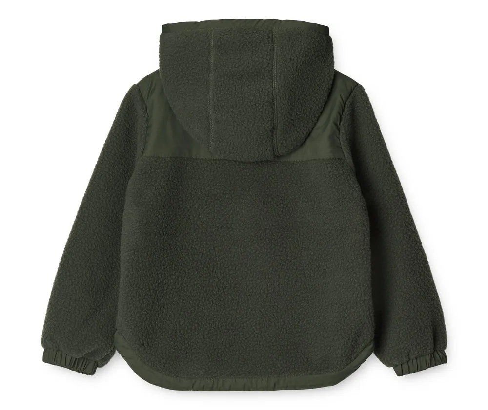 Liewood Elmer Fleece Jacket - Hunter Green