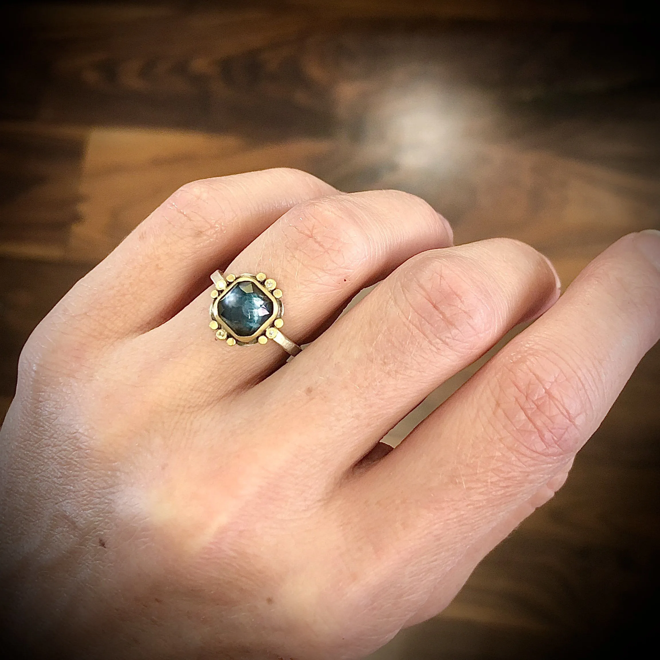 London Blue Topaz Ring