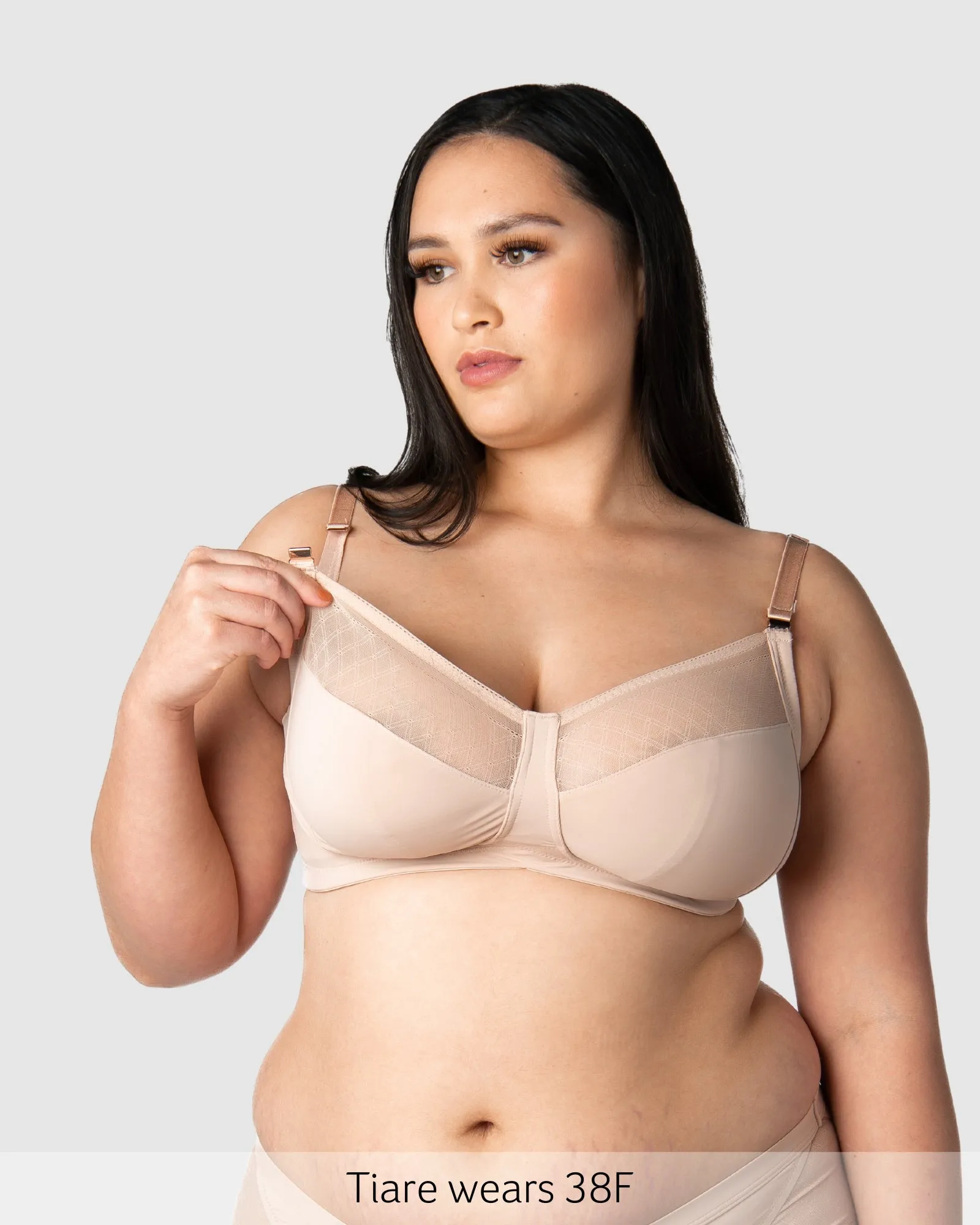 LUNAR ECLIPSE CASHMERE NURSING BRA - WIREFREE