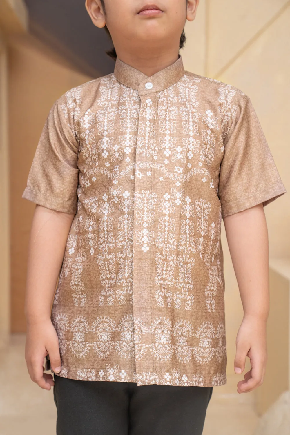 Malqaf Shirt Boy Golden Delight