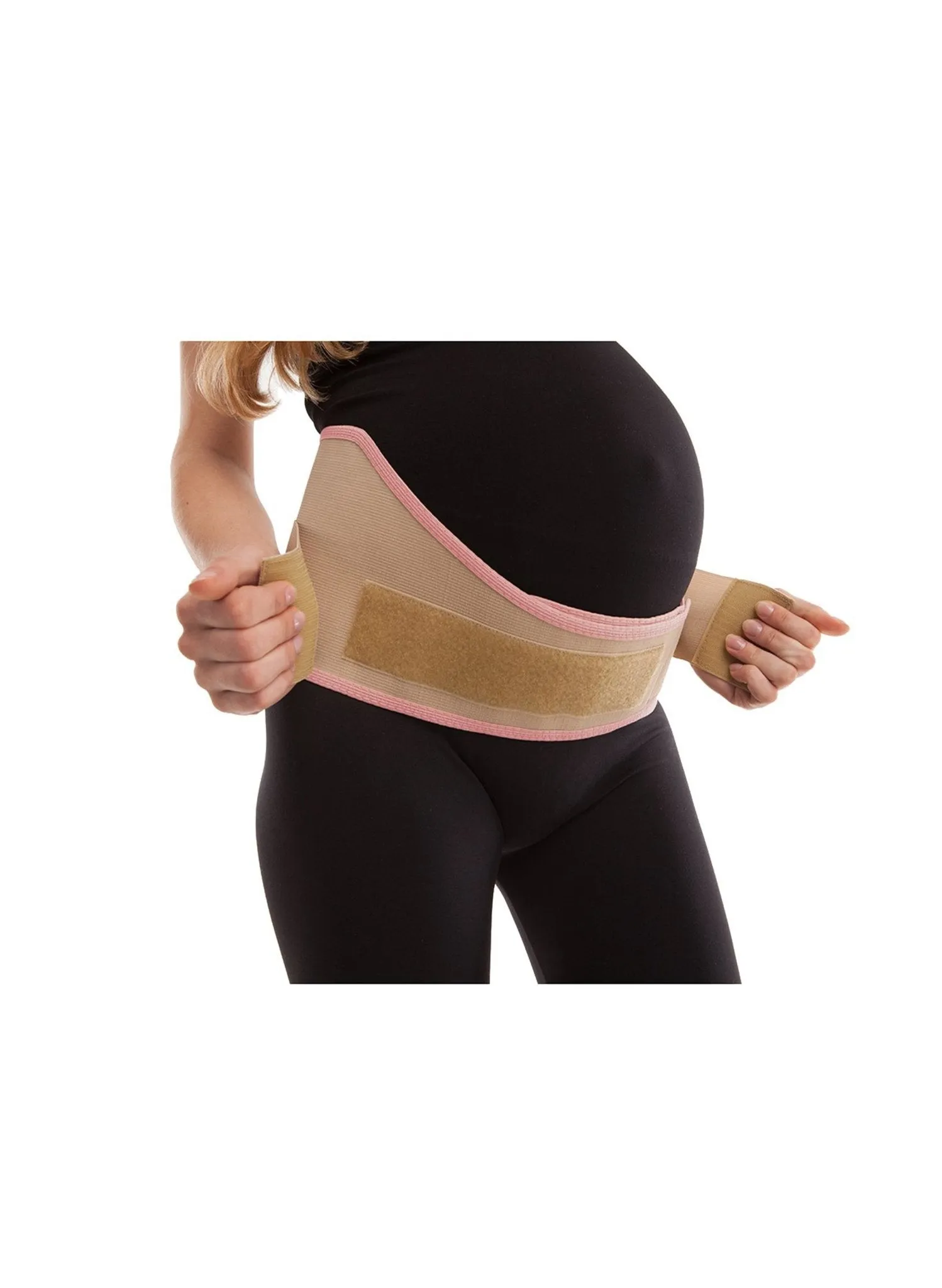 Maternity Belt for Active Mom - Medium Support - Beige