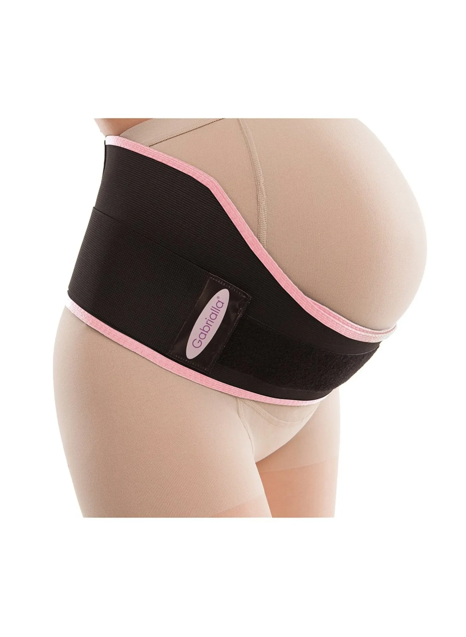 Maternity Belt for Active Mom - Medium Support - Black