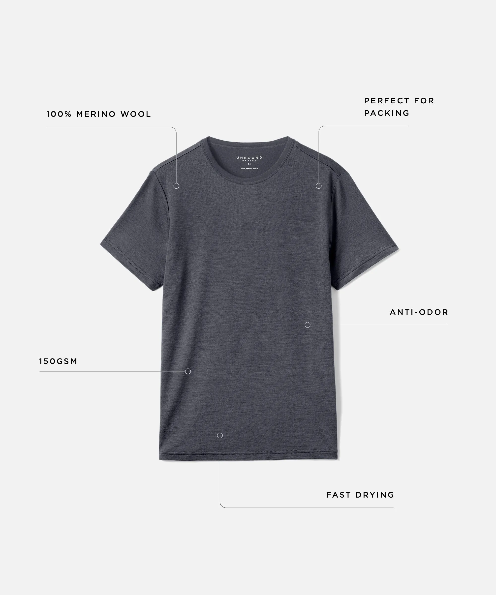 Men's Lightweight Merino Crew