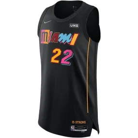 Miami Heat Nike  Black 2021/22 Swingman Jimmy Butler Jersey - City Edition