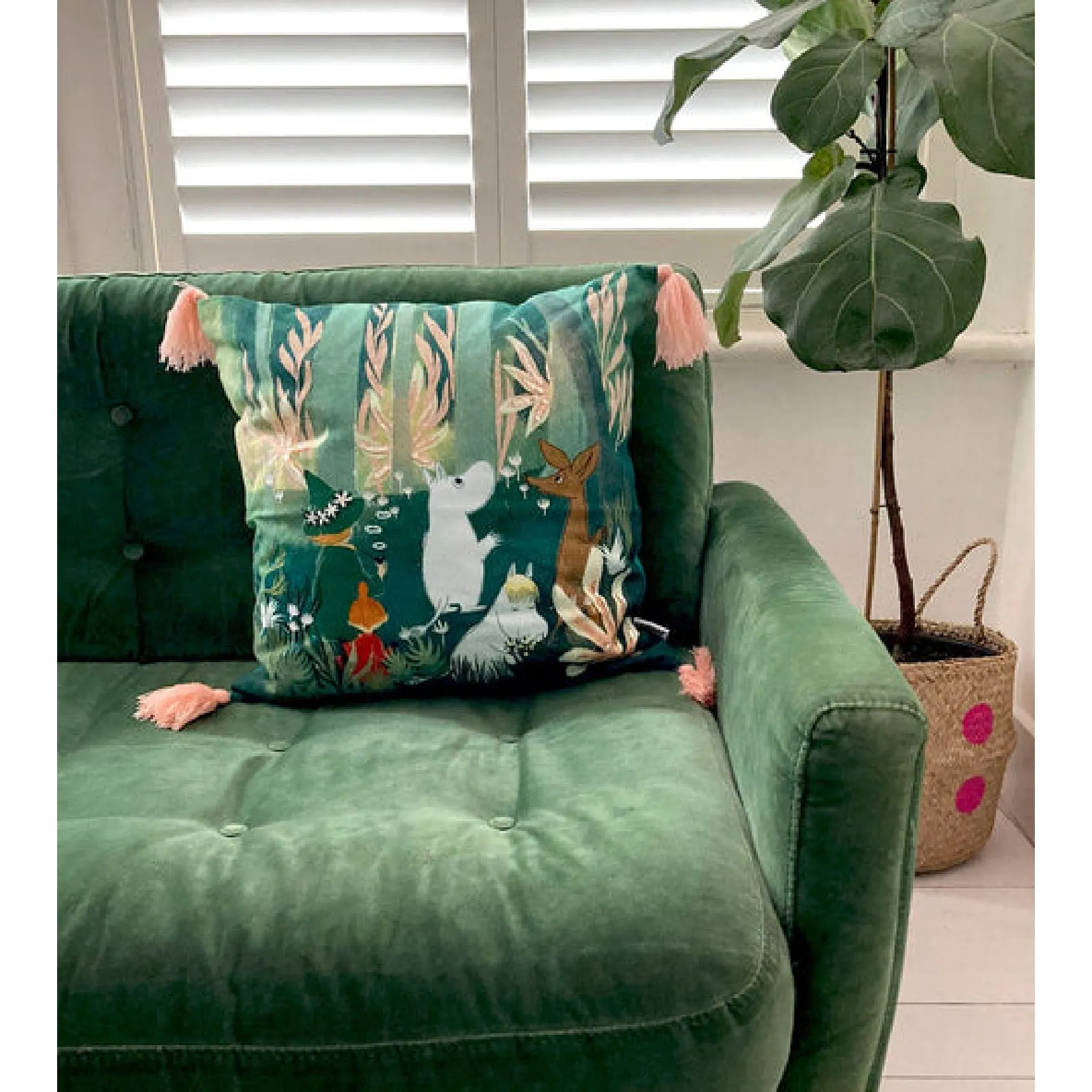 Moomin Cushion Forest