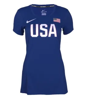 Nike USA Women's Official Rio Team Warm Up Tee