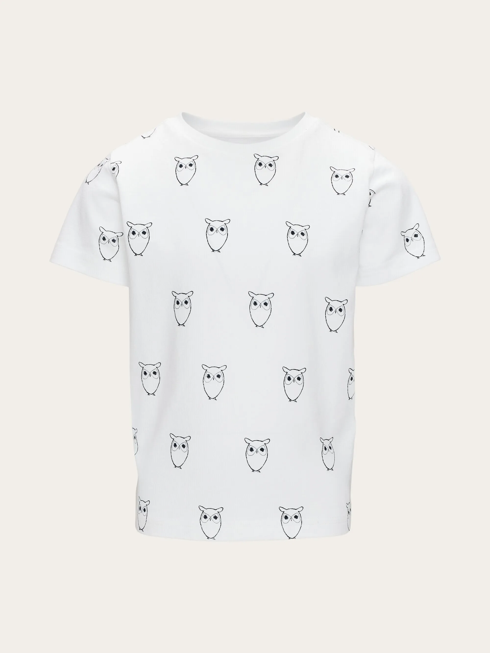 Owl AOP t-shirt - Bright White