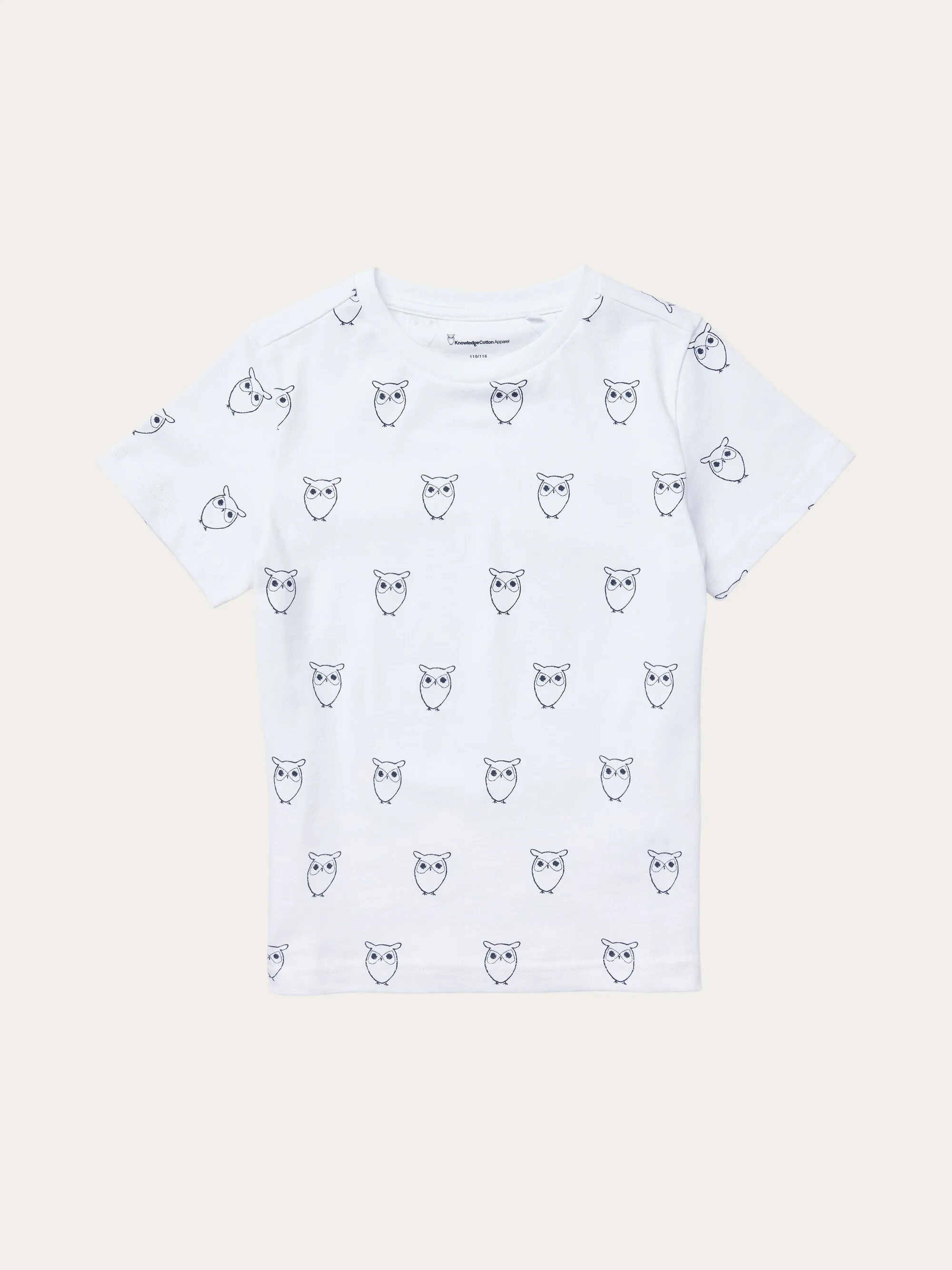 Owl AOP t-shirt - Bright White