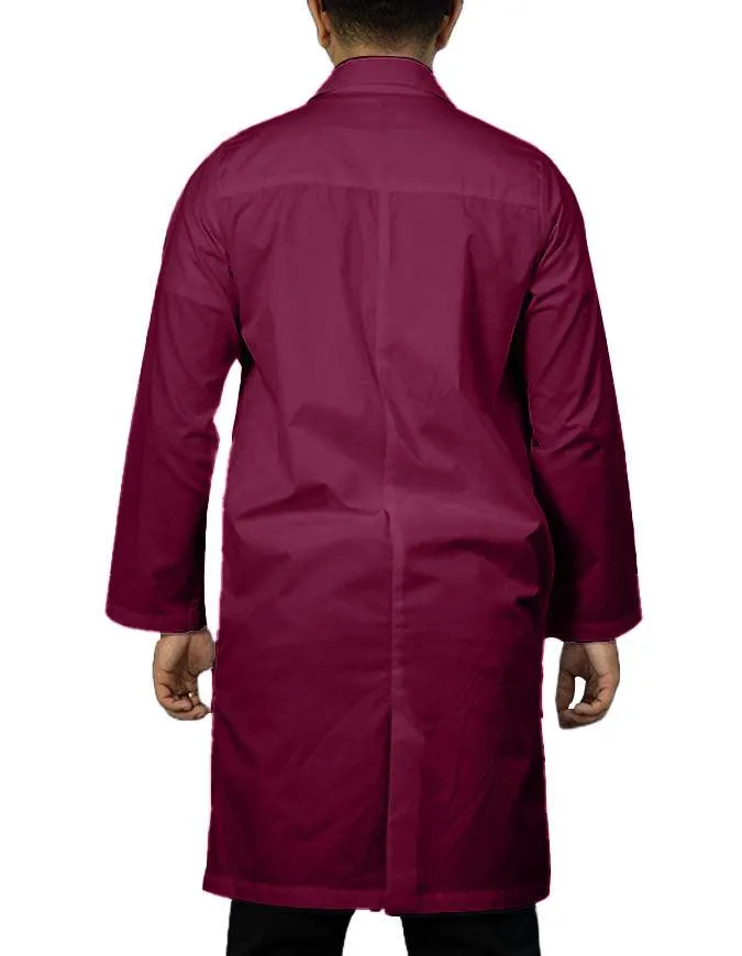 Panda Uniform Unisex 40 Inch Colored Lab Coat