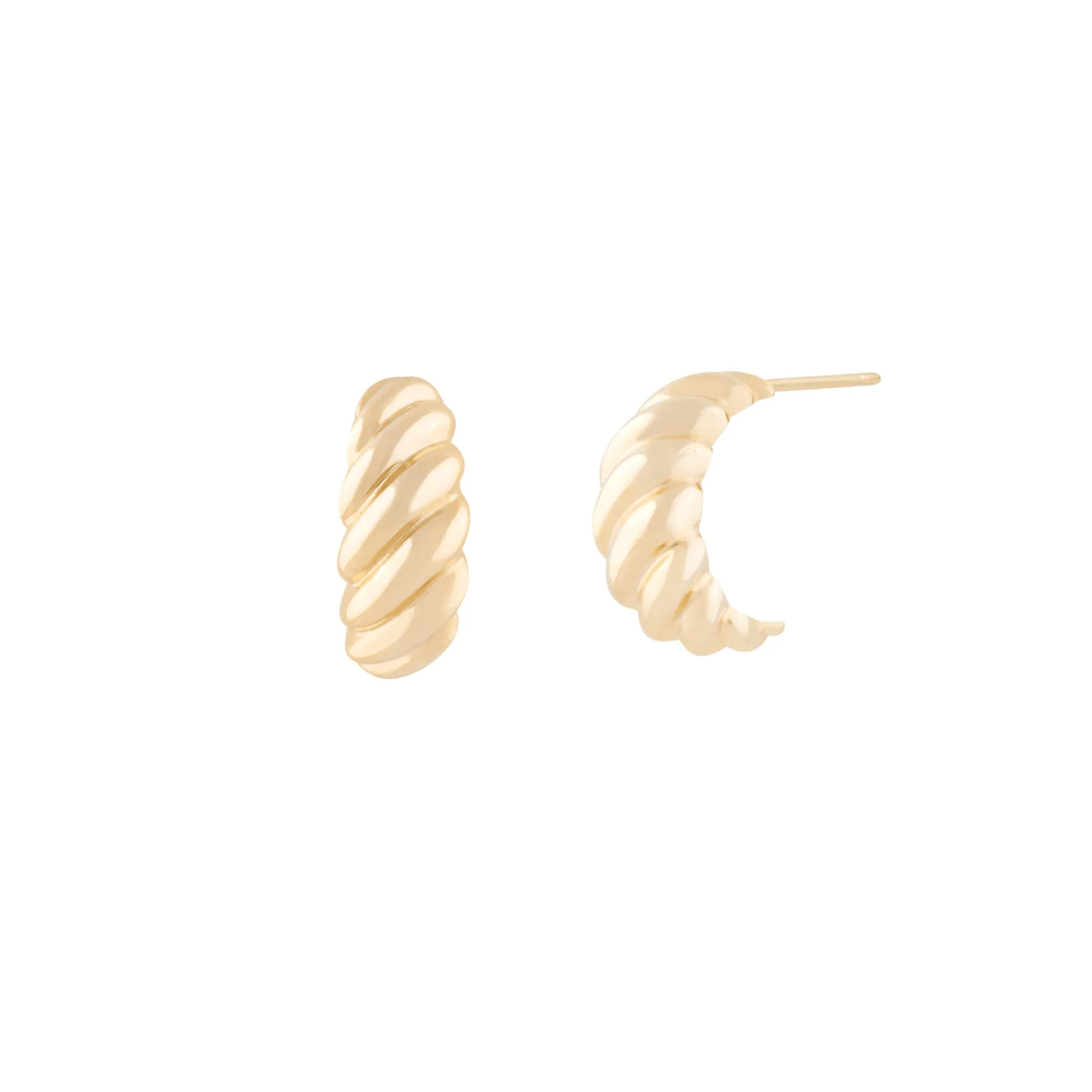 Parisienne Studs - 10 Karat Gold