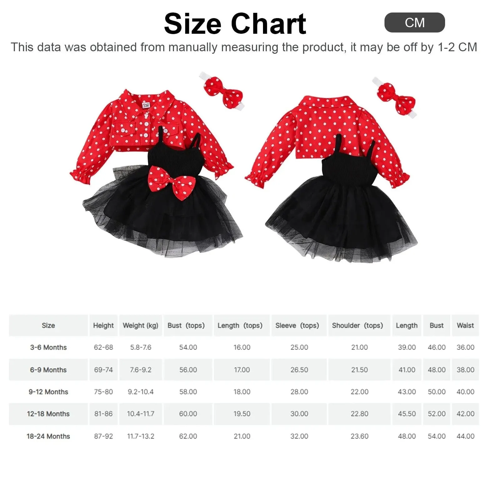 Party Dress Baby Girl 3pcs Set