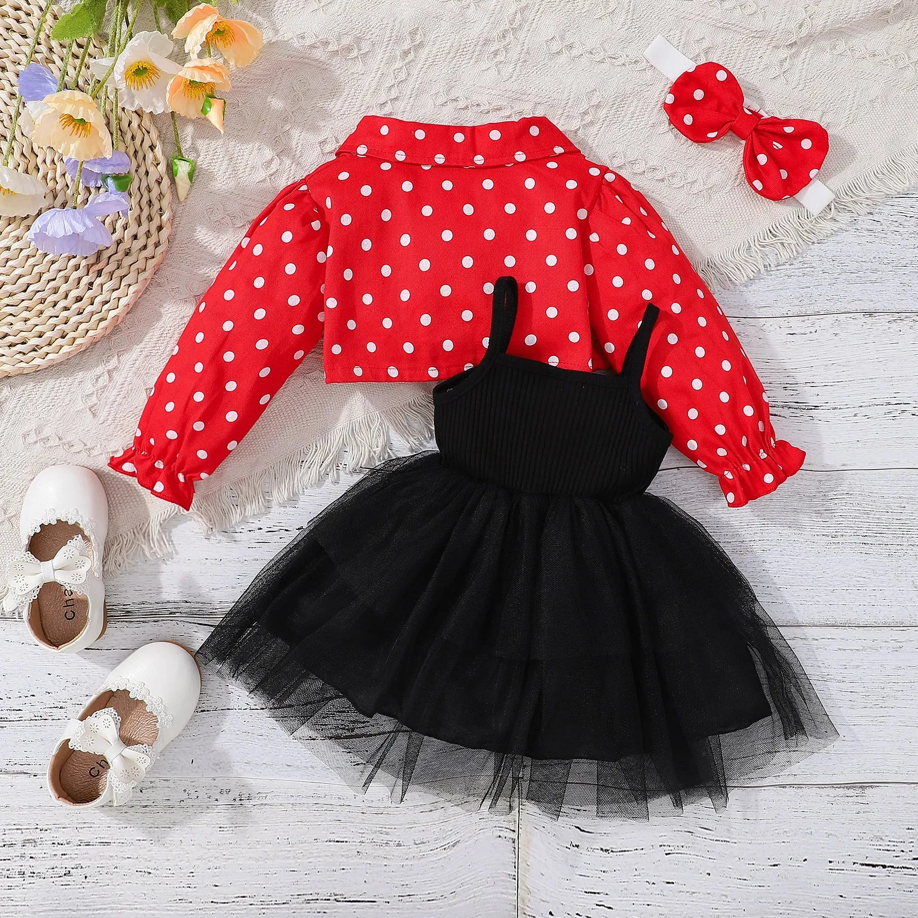 Party Dress Baby Girl 3pcs Set