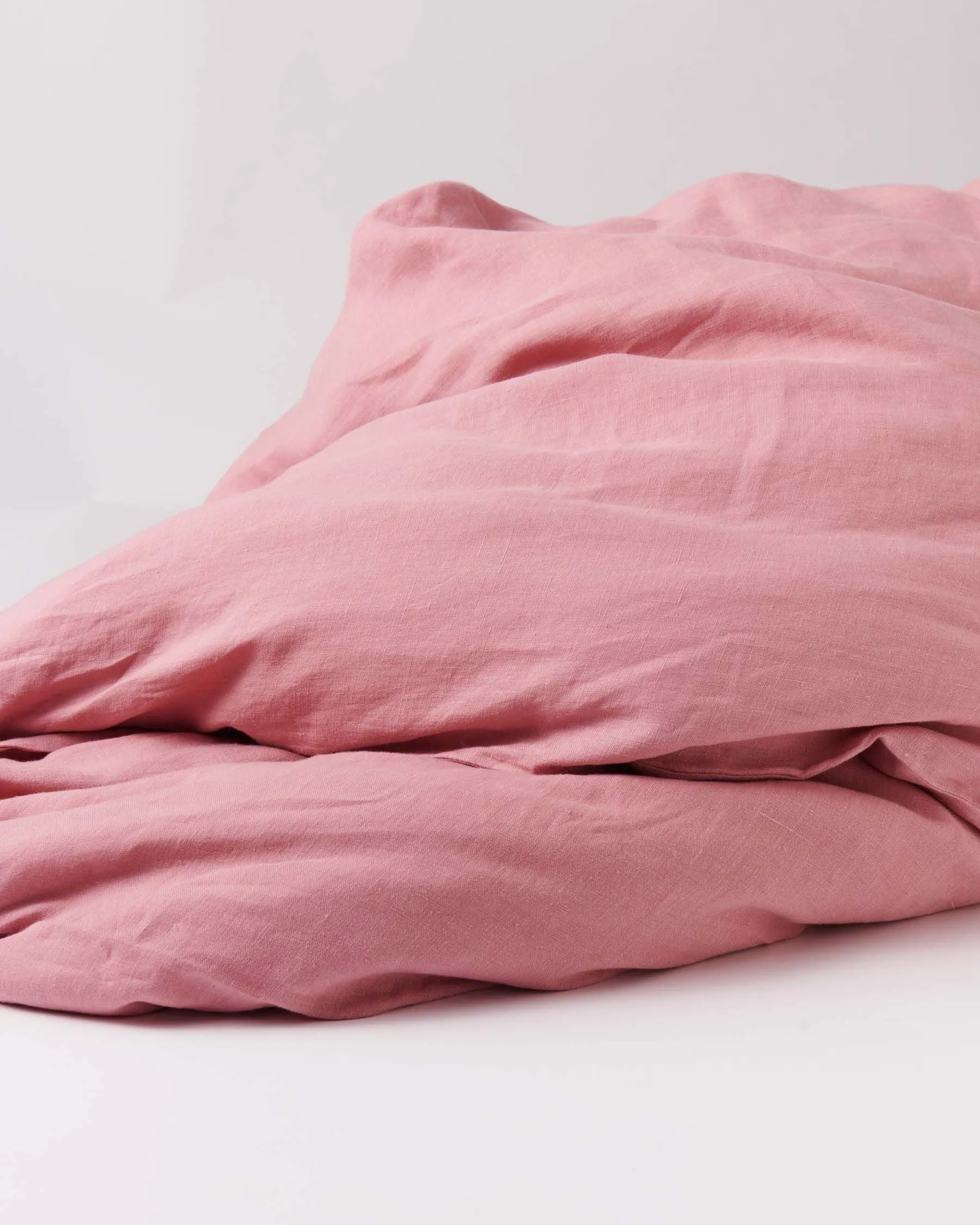 Peony Linen Fitted Sheet