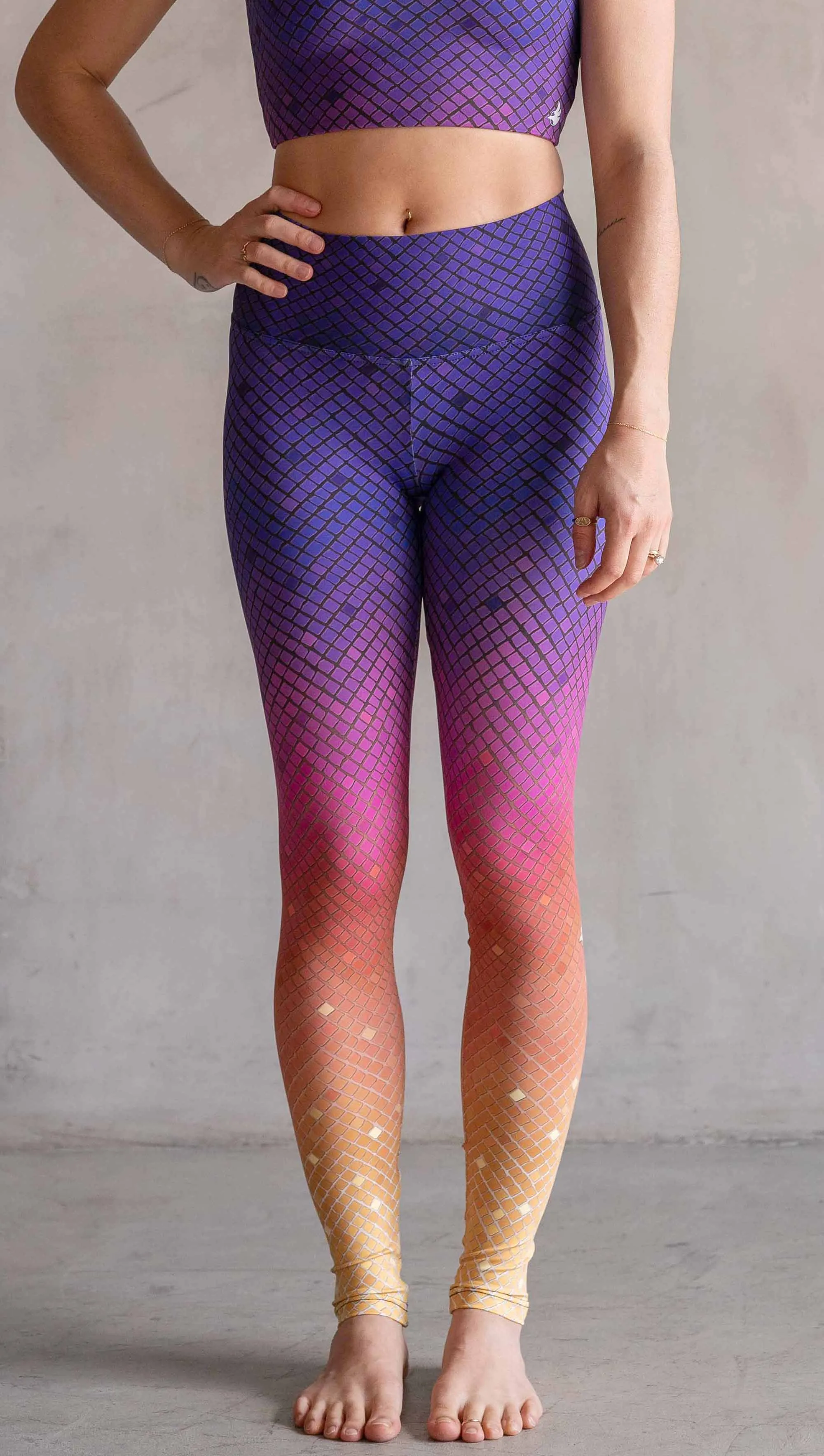 Rainbow Mosaic - Athleisure Leggings