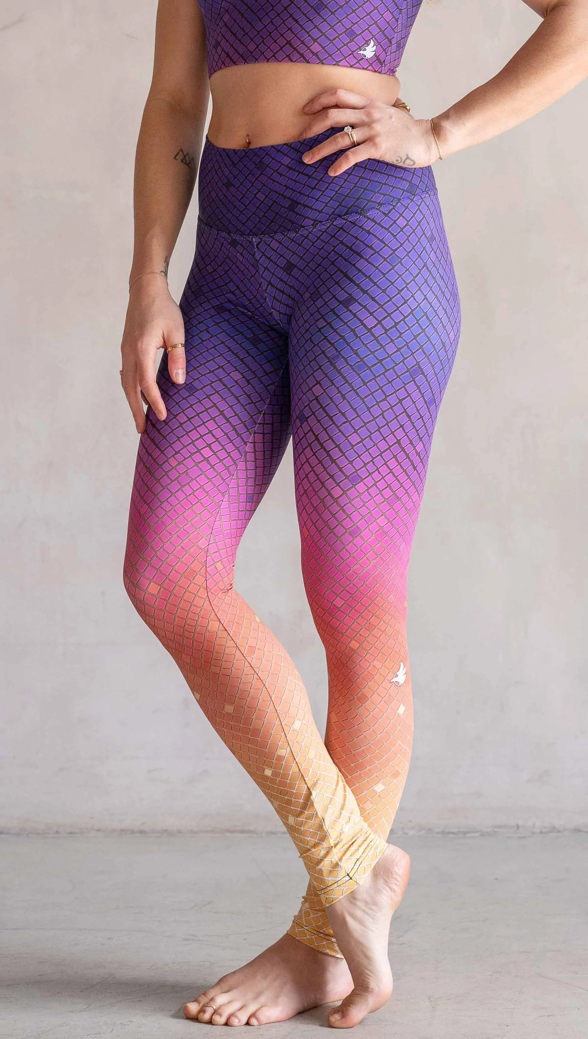 Rainbow Mosaic - Athleisure Leggings