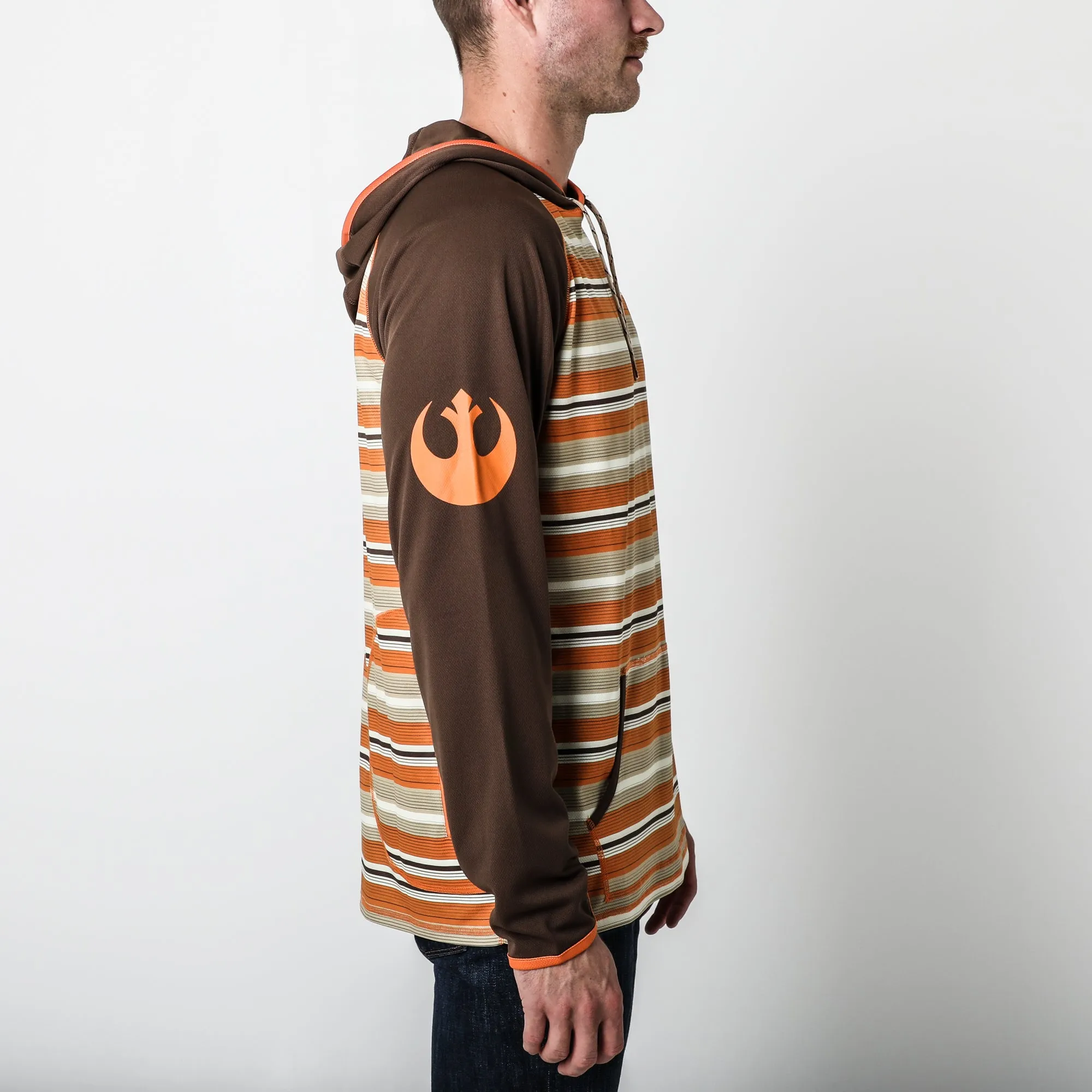 Rebel Alliance Striped Performance Hoodie