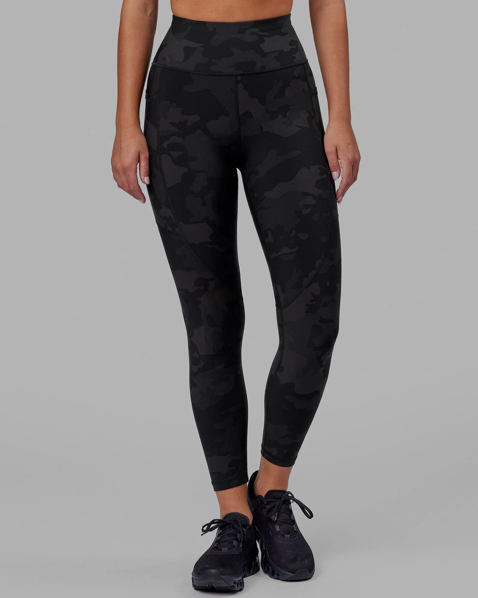 Rep 7/8 Length Leggings - Black Camo