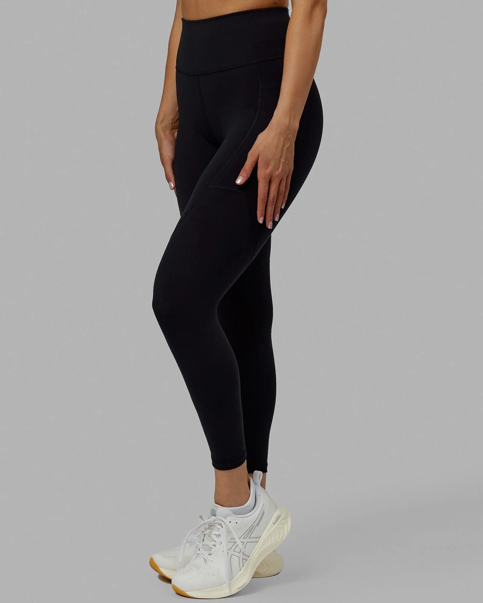 Rep No Logo 7/8 Length Leggings - Black