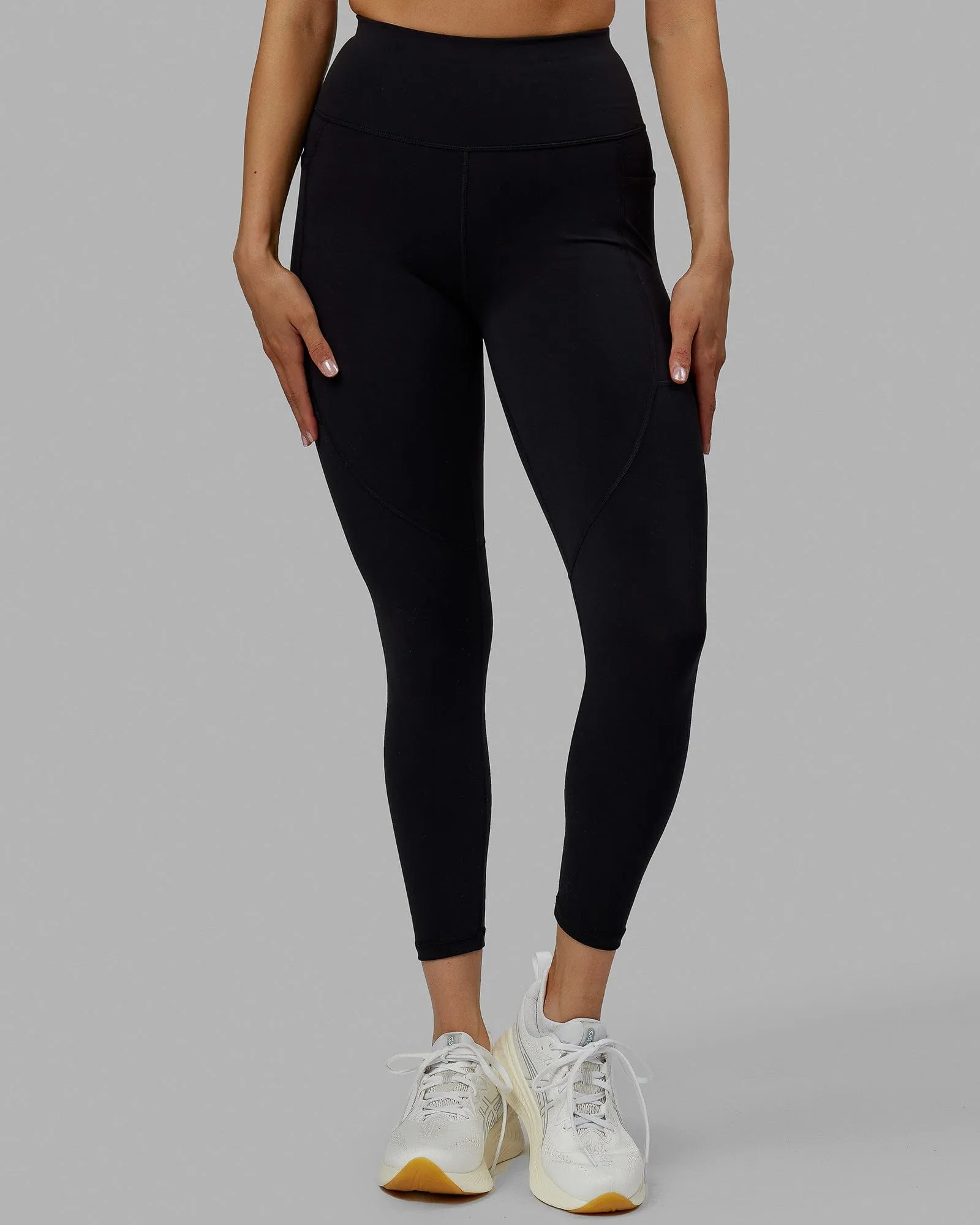 Rep No Logo 7/8 Length Leggings - Black