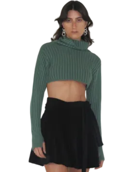 Size 2 (10) - Permanent Vacation Ribbed Crop Top