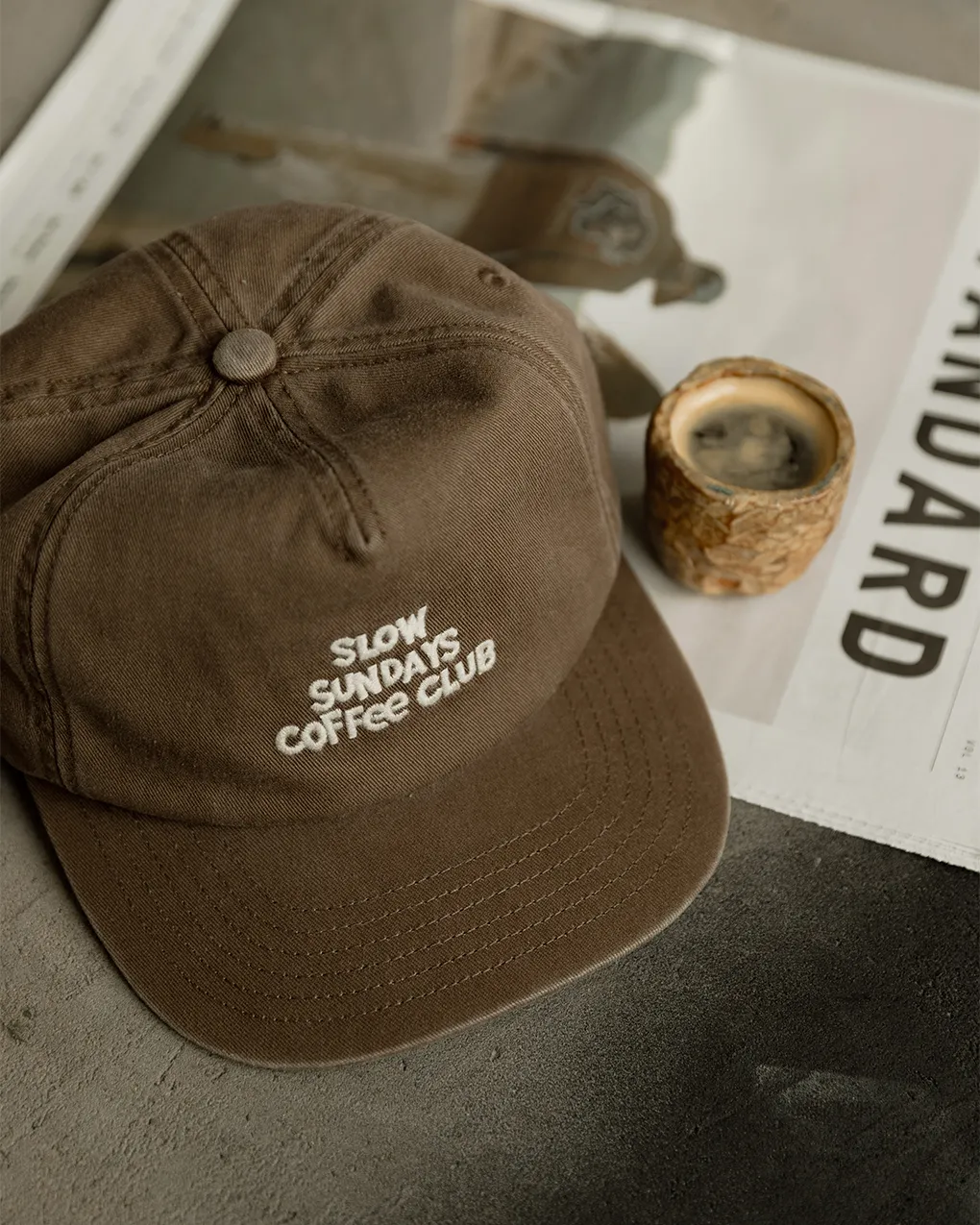 Slow Sundays 5 Panel - Brown