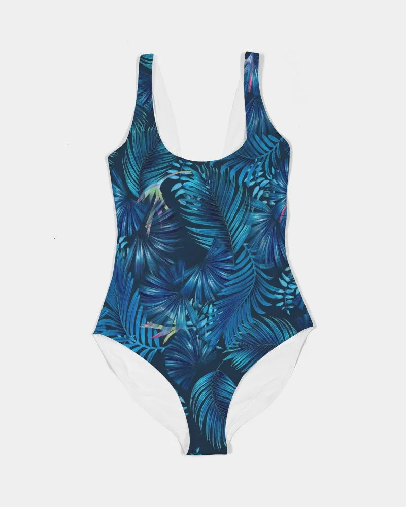 SMF Foliage Feminine One-Piece Swimsuit