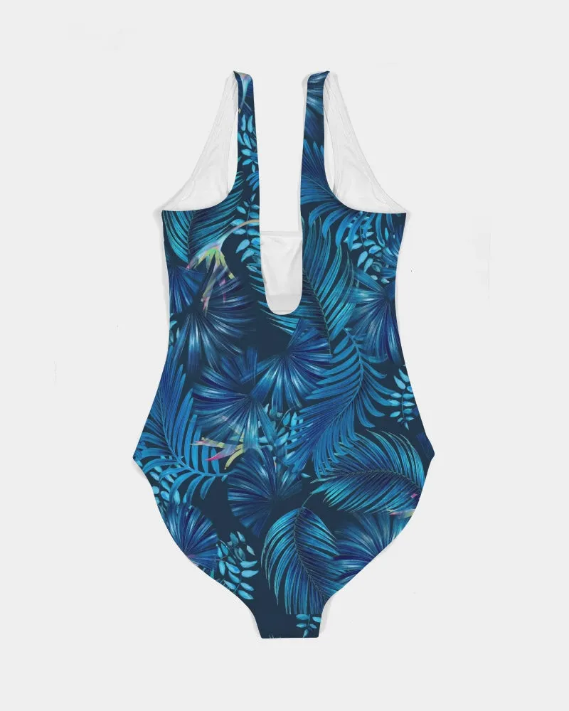 SMF Foliage Feminine One-Piece Swimsuit