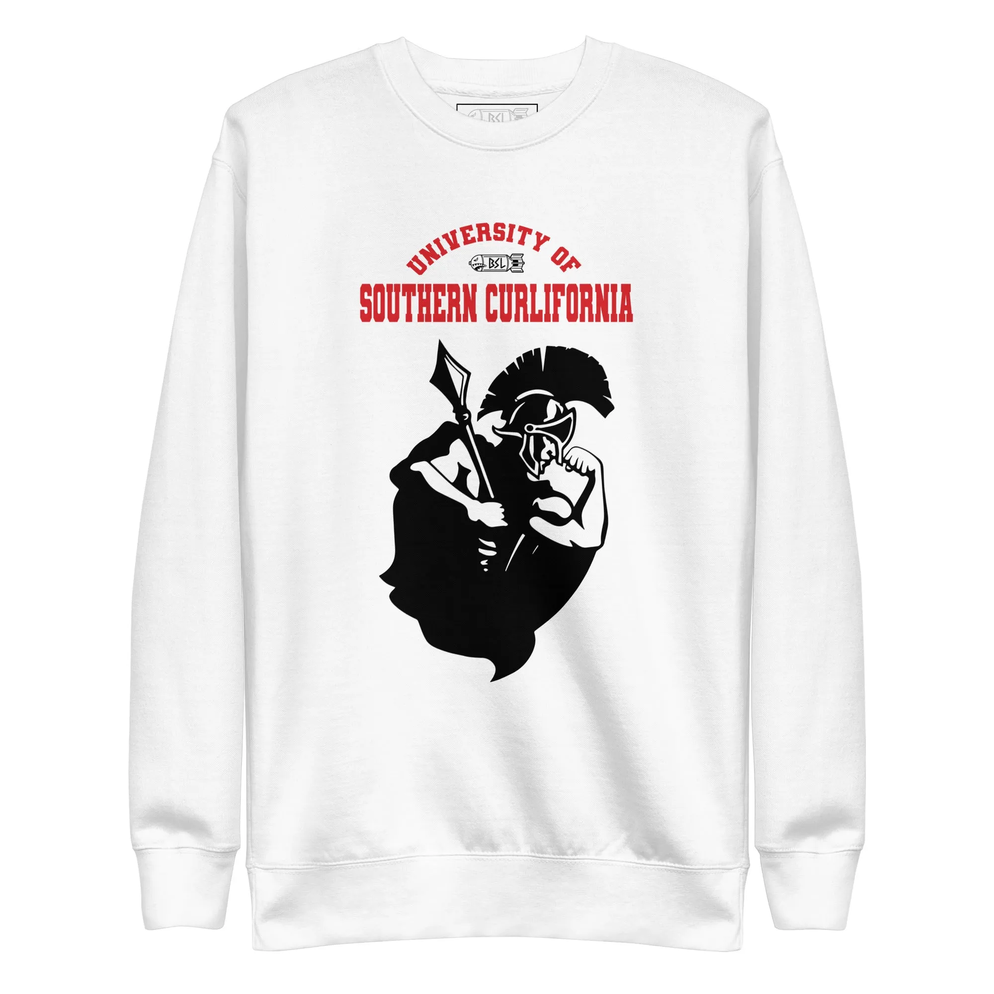 SOUTHERN CURLIFORNIA College Crewneck Sweatshirt