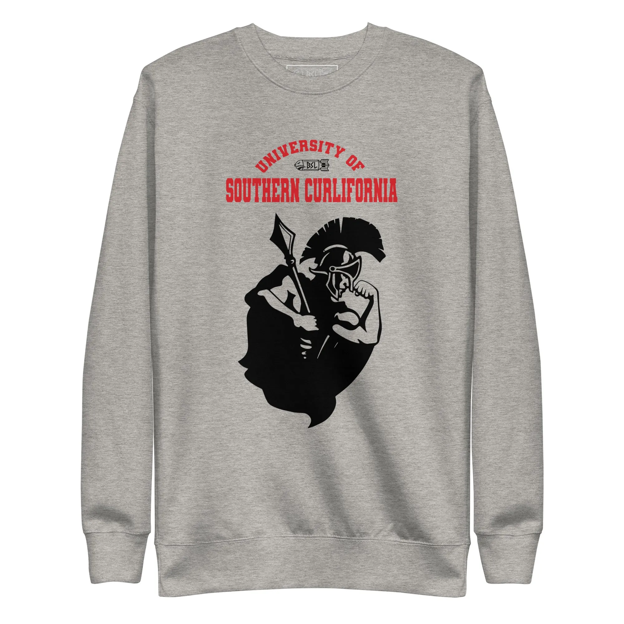 SOUTHERN CURLIFORNIA College Crewneck Sweatshirt