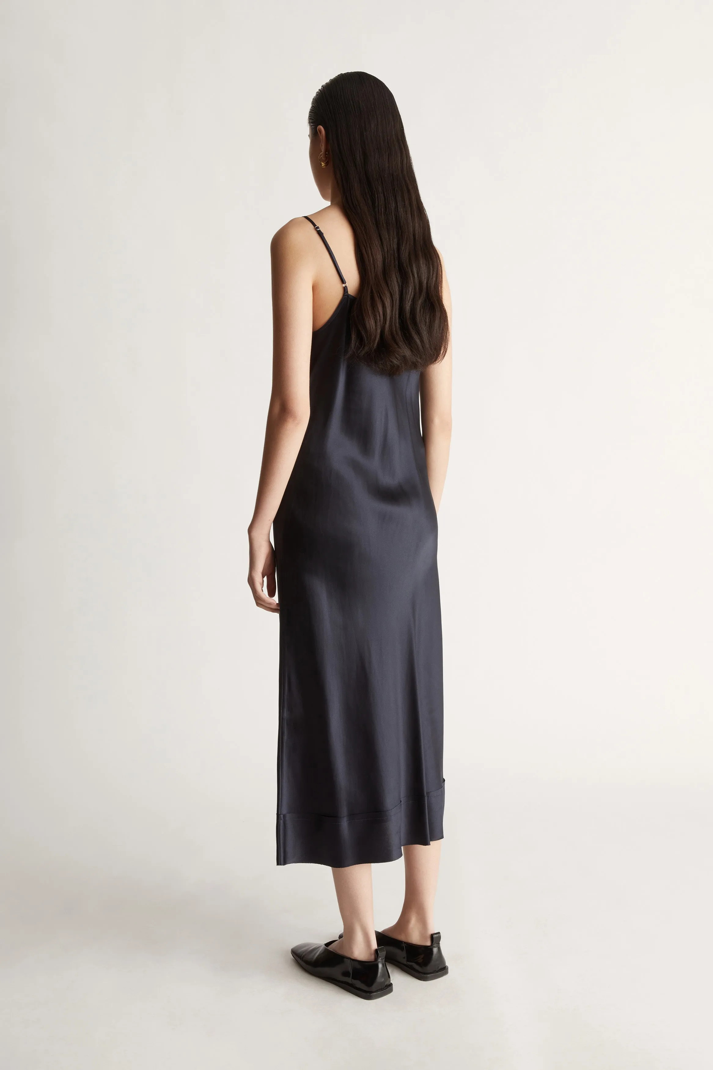 Stella Silk Satin Slip Dress