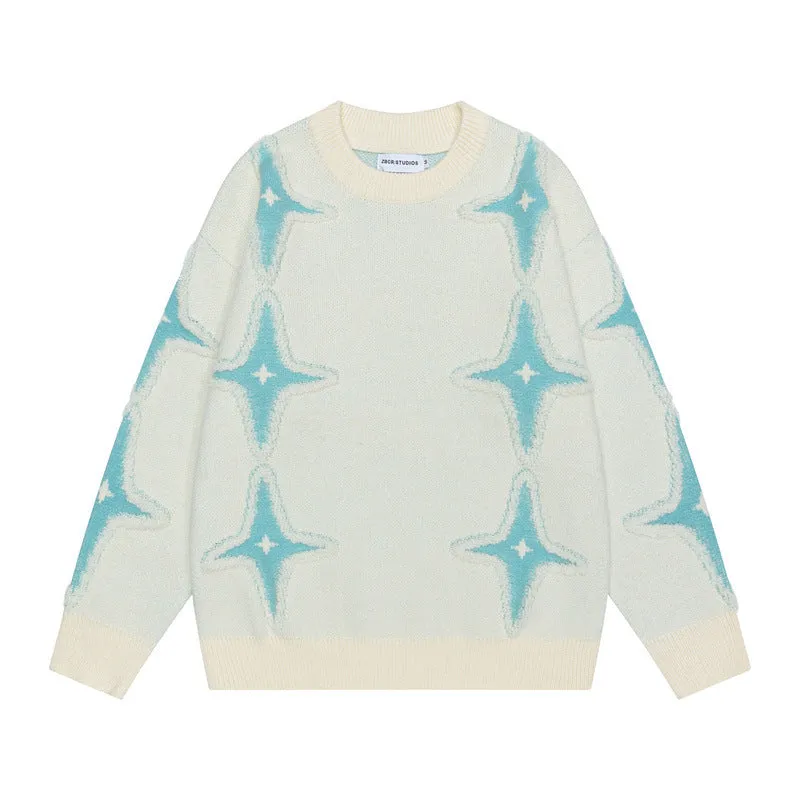 Stellar Knit | Warm Star Graphic Jumper