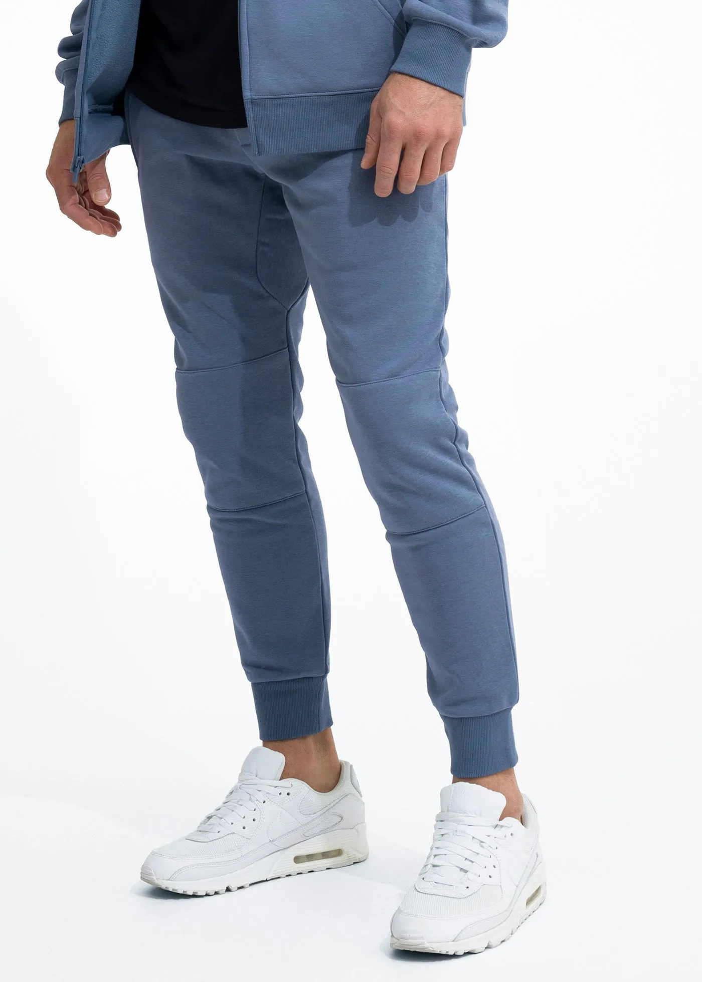 Stretch Fleece Jogger | Medium Blue