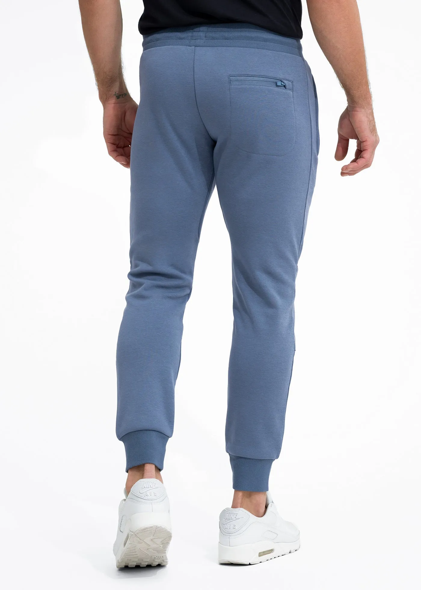 Stretch Fleece Jogger | Medium Blue