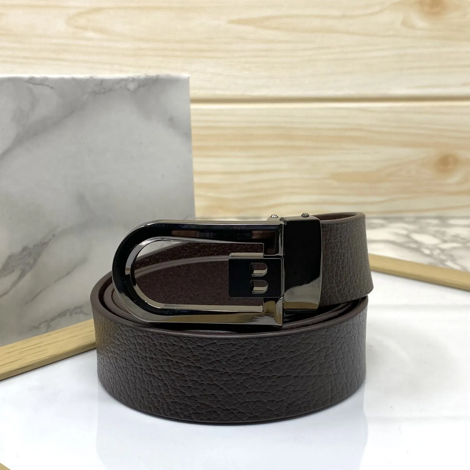 Stylish Design Men Formal Genuine Leather Belt-JonasParamount