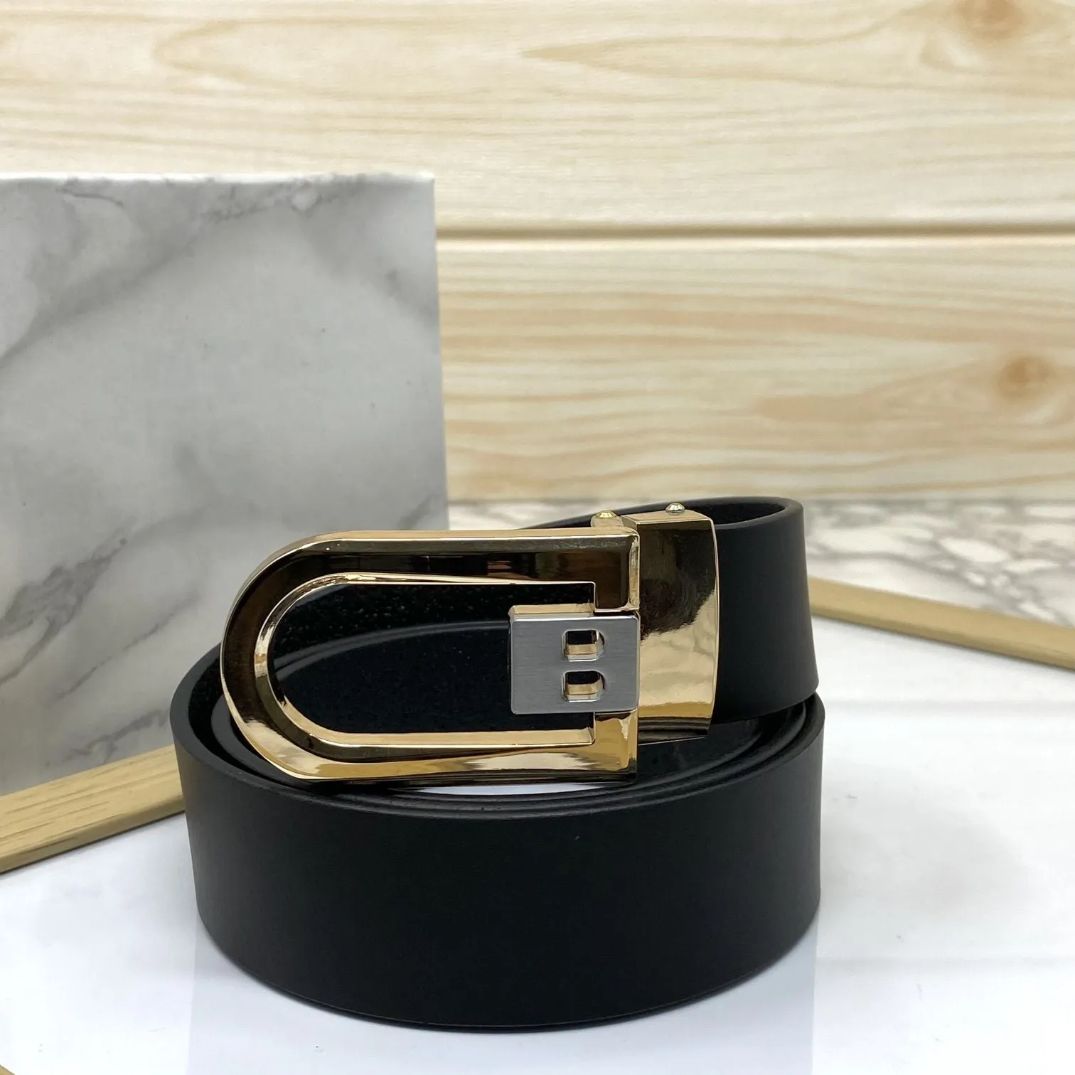 Stylish Design Men Formal Genuine Leather Belt-JonasParamount