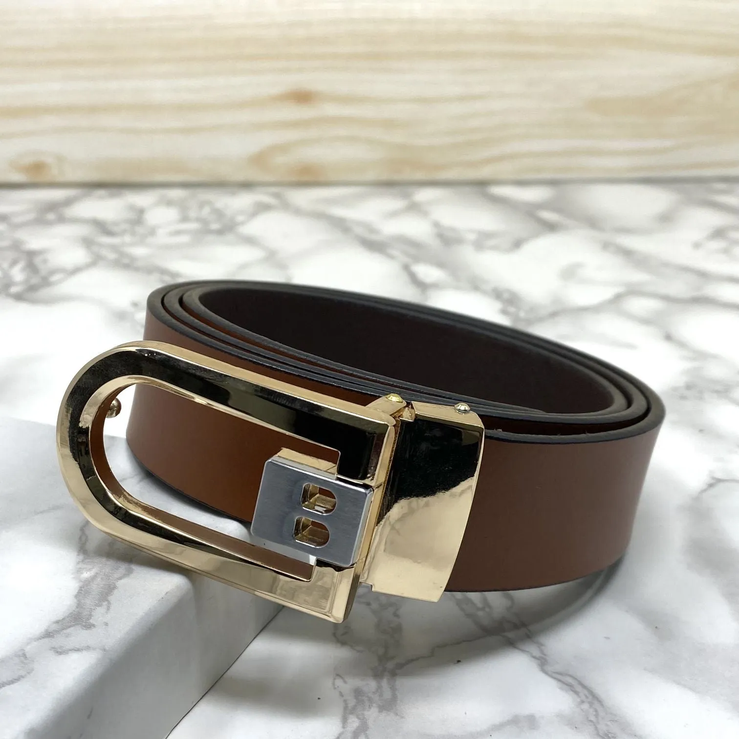 Stylish Design Men Formal Genuine Leather Belt-JonasParamount