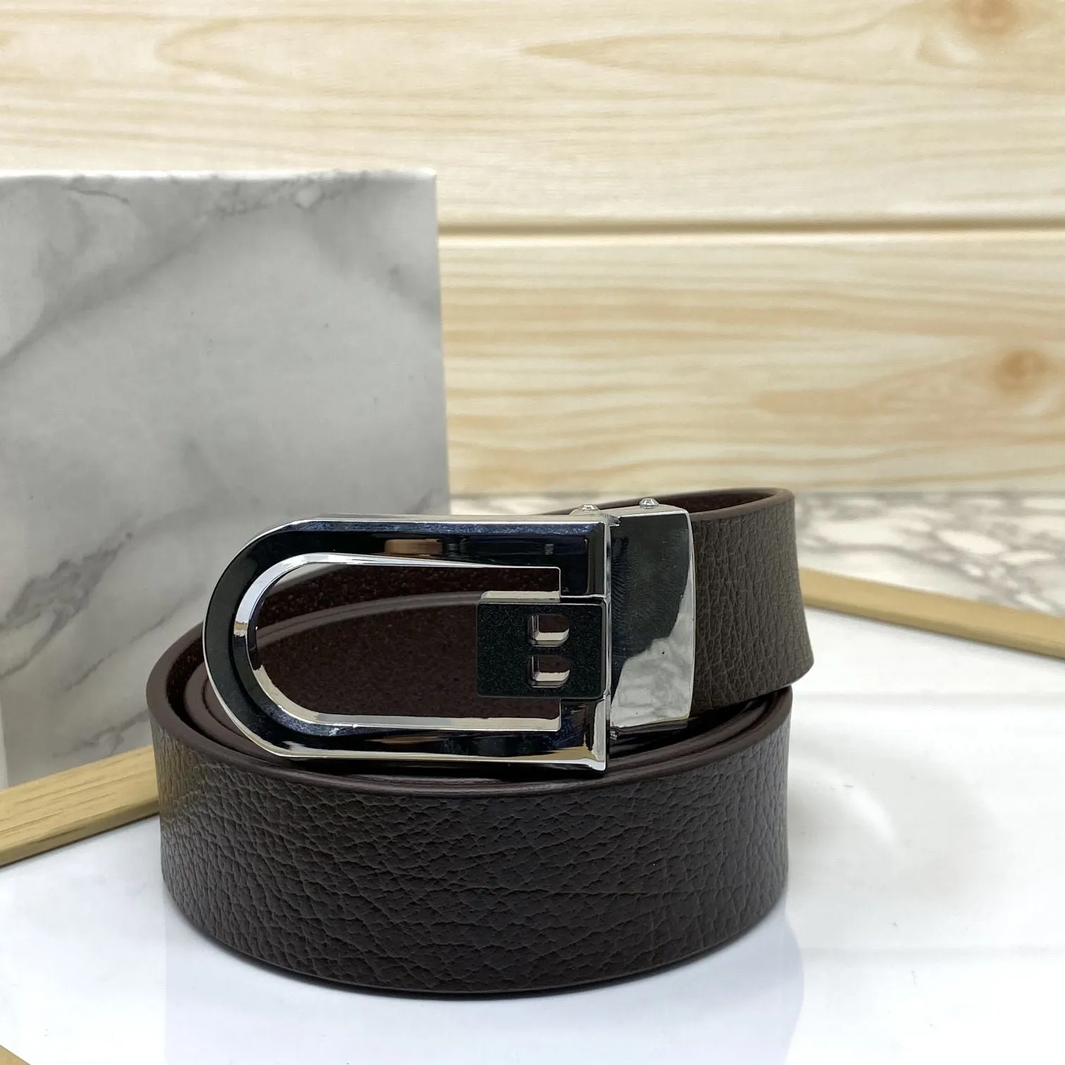 Stylish Design Men Formal Genuine Leather Belt-JonasParamount