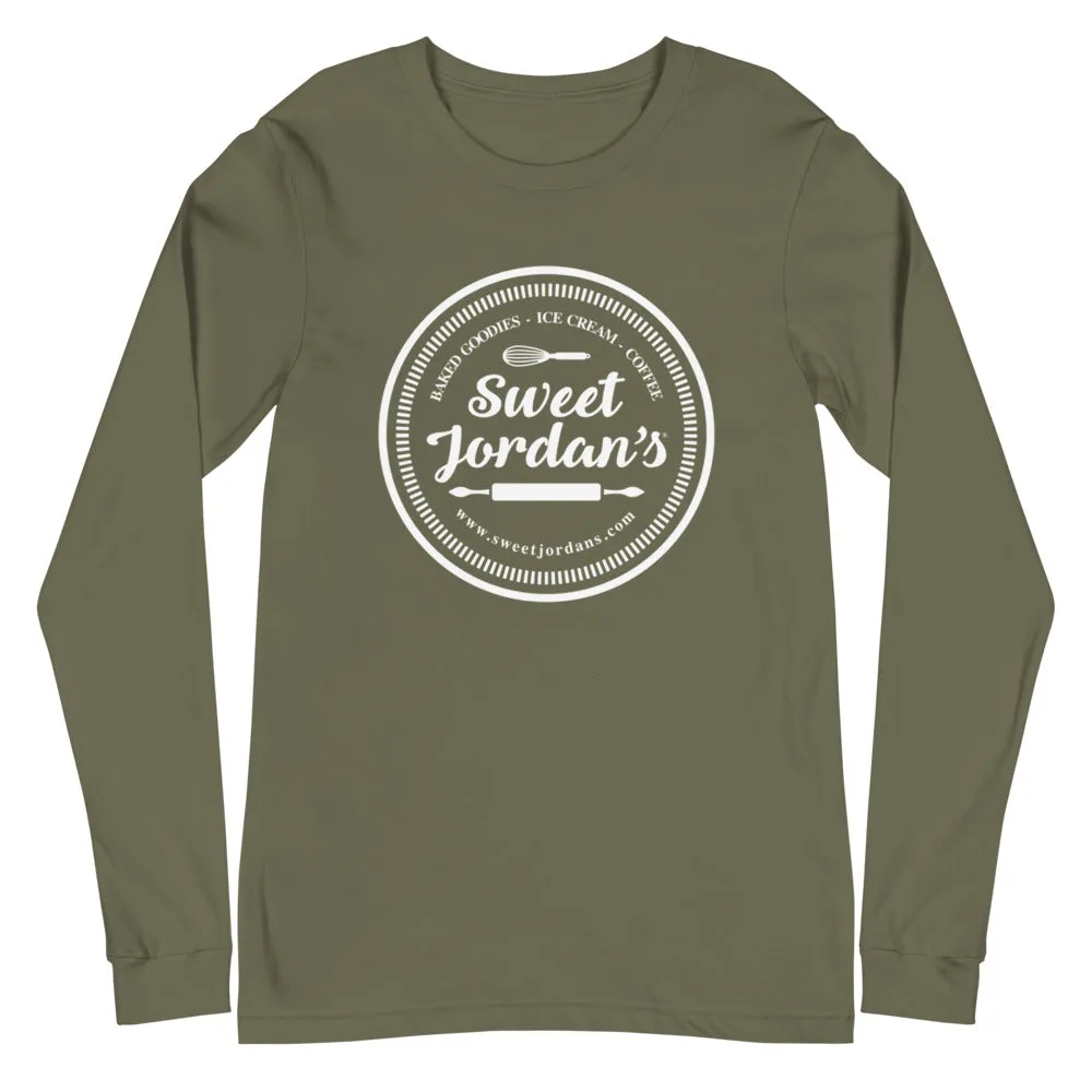 Sweet Jordan's® Logo Unisex Long Sleeve Tee