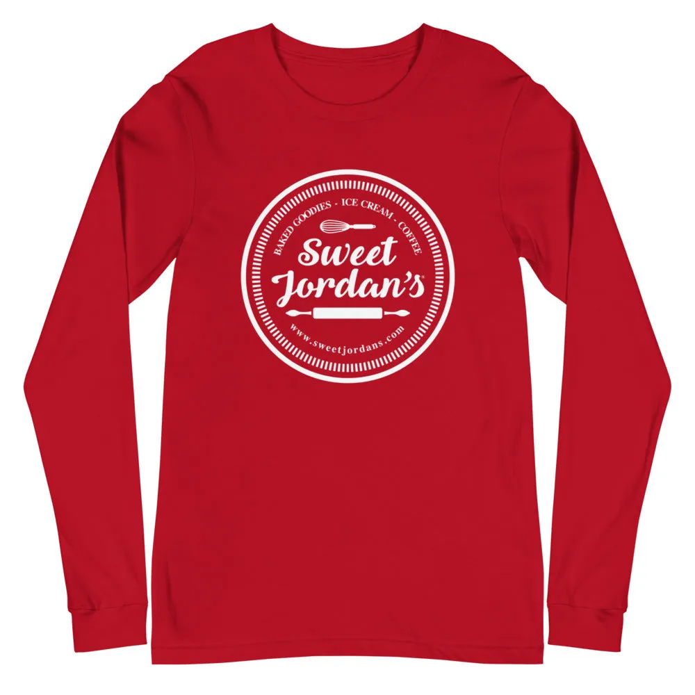 Sweet Jordan's® Logo Unisex Long Sleeve Tee