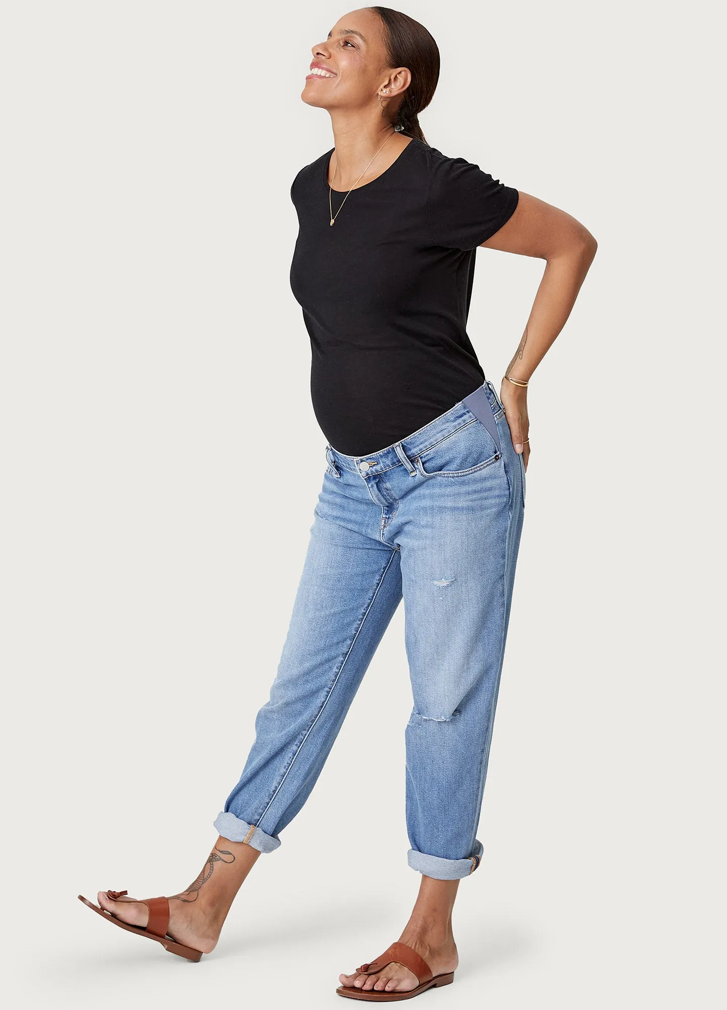 The Boyfriend Maternity Jean