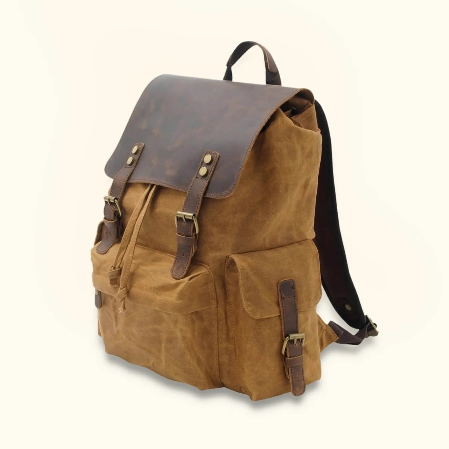 The Lone Star - Unisex Canvas Backpack