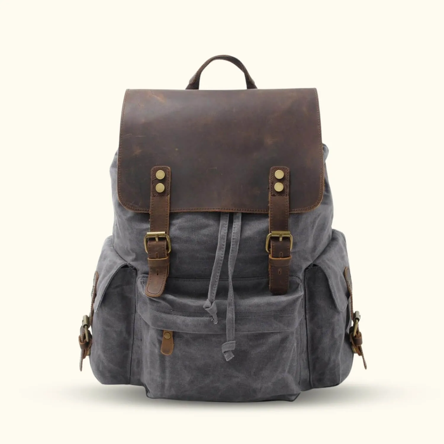 The Lone Star - Unisex Canvas Backpack